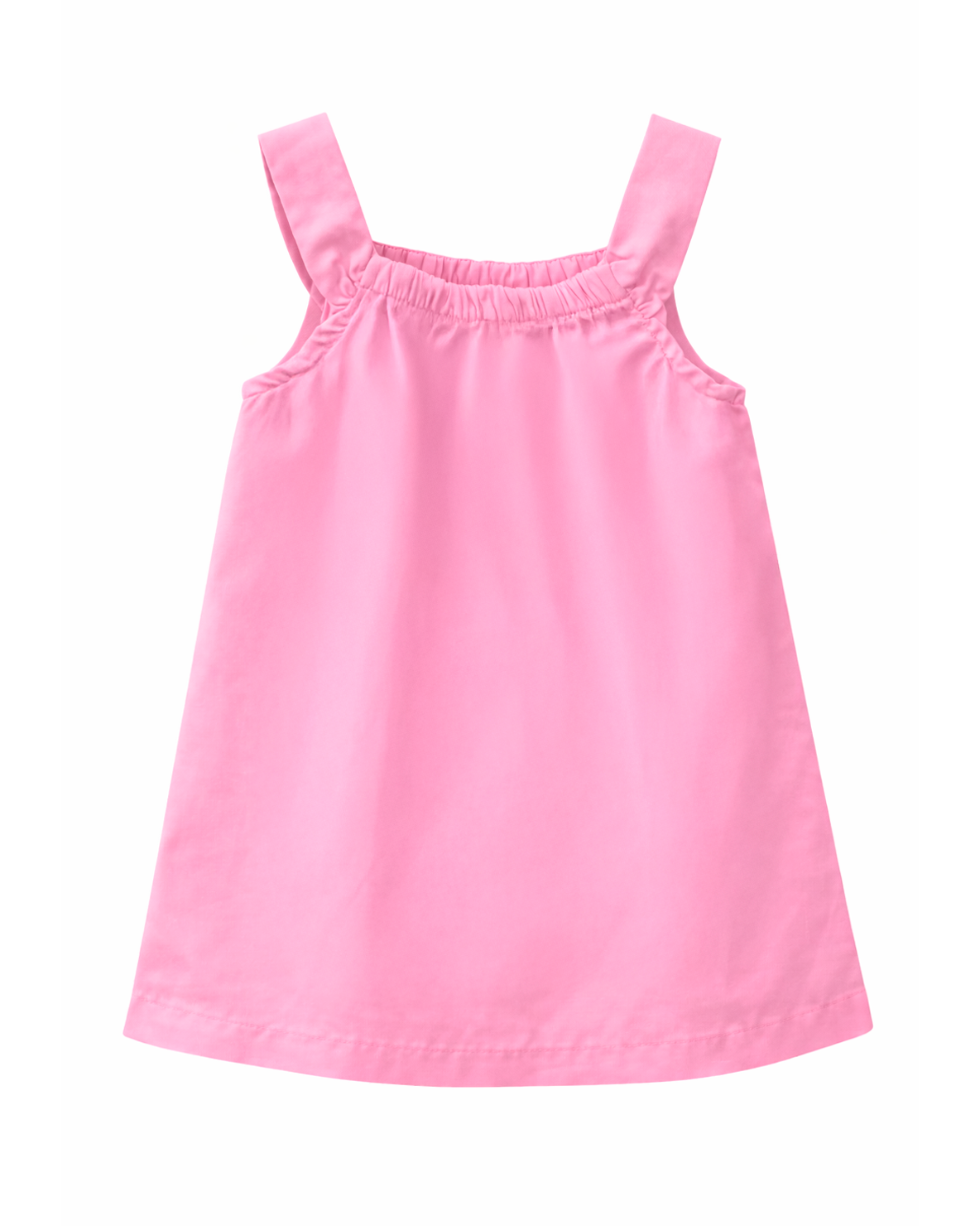 Vestido Infantil Rosa y Estampado Inferior
