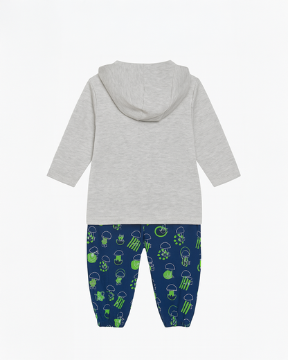 CONJUNTO CAPOTA NIÑO AZUL