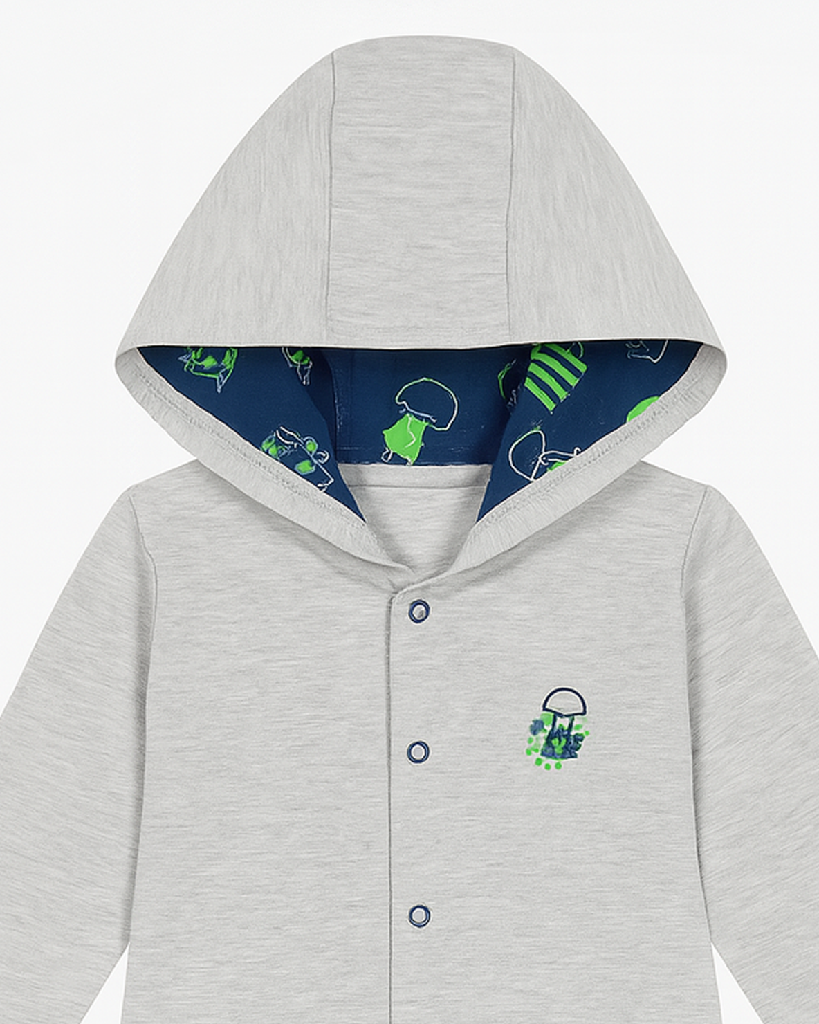 CONJUNTO CAPOTA NIÑO AZUL