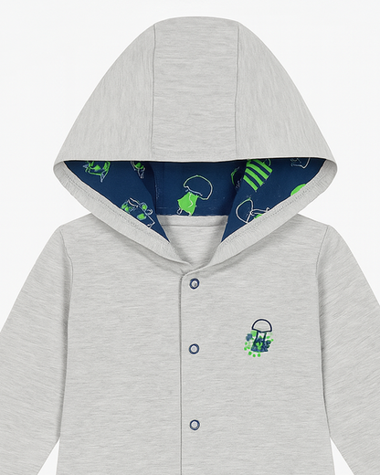 CONJUNTO CAPOTA NIÑO AZUL