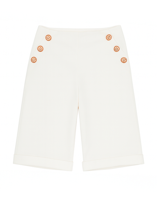 PANTALON BLANCO BEBÉ NIÑA