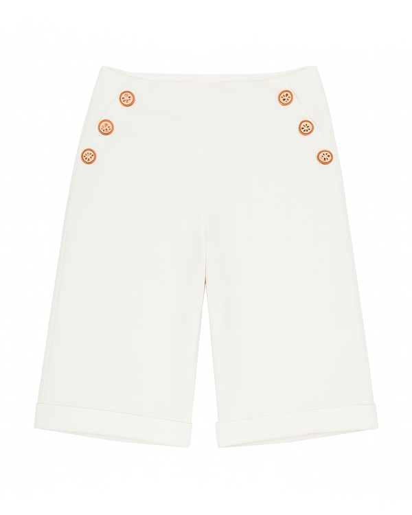 PANTALON BLANCO BEBÉ NIÑA