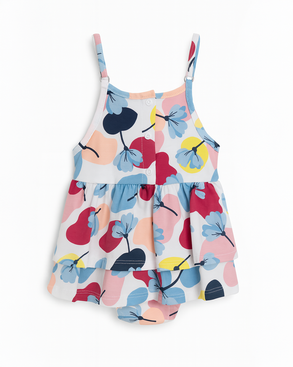 VESTIDO BODY NIÑA FLORES DE JARDIN