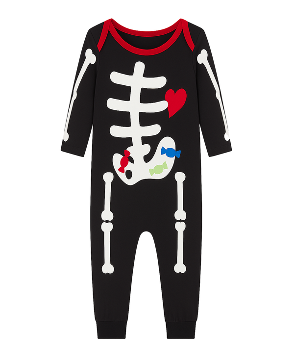 PIJAMAS M/LARGA BEBÉ NIÑO NEGRO