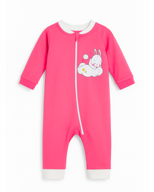 Pijama para bebe niña rosa