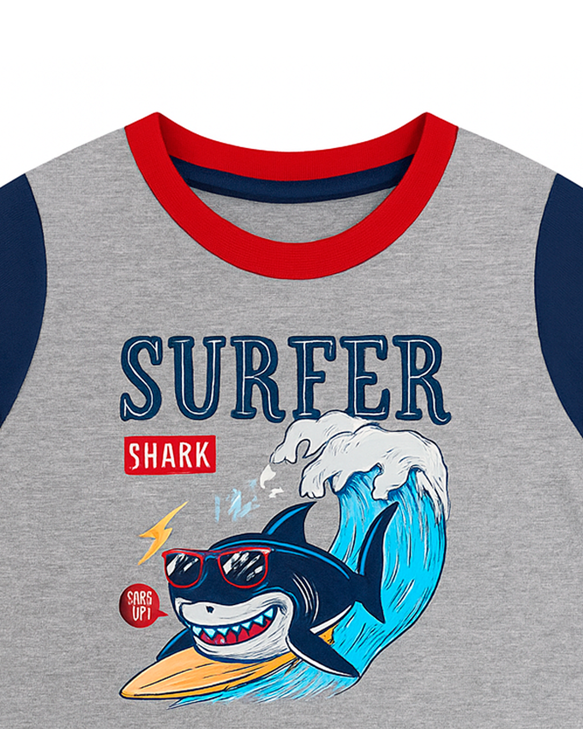 T-SHIRT SUFER SHARK
