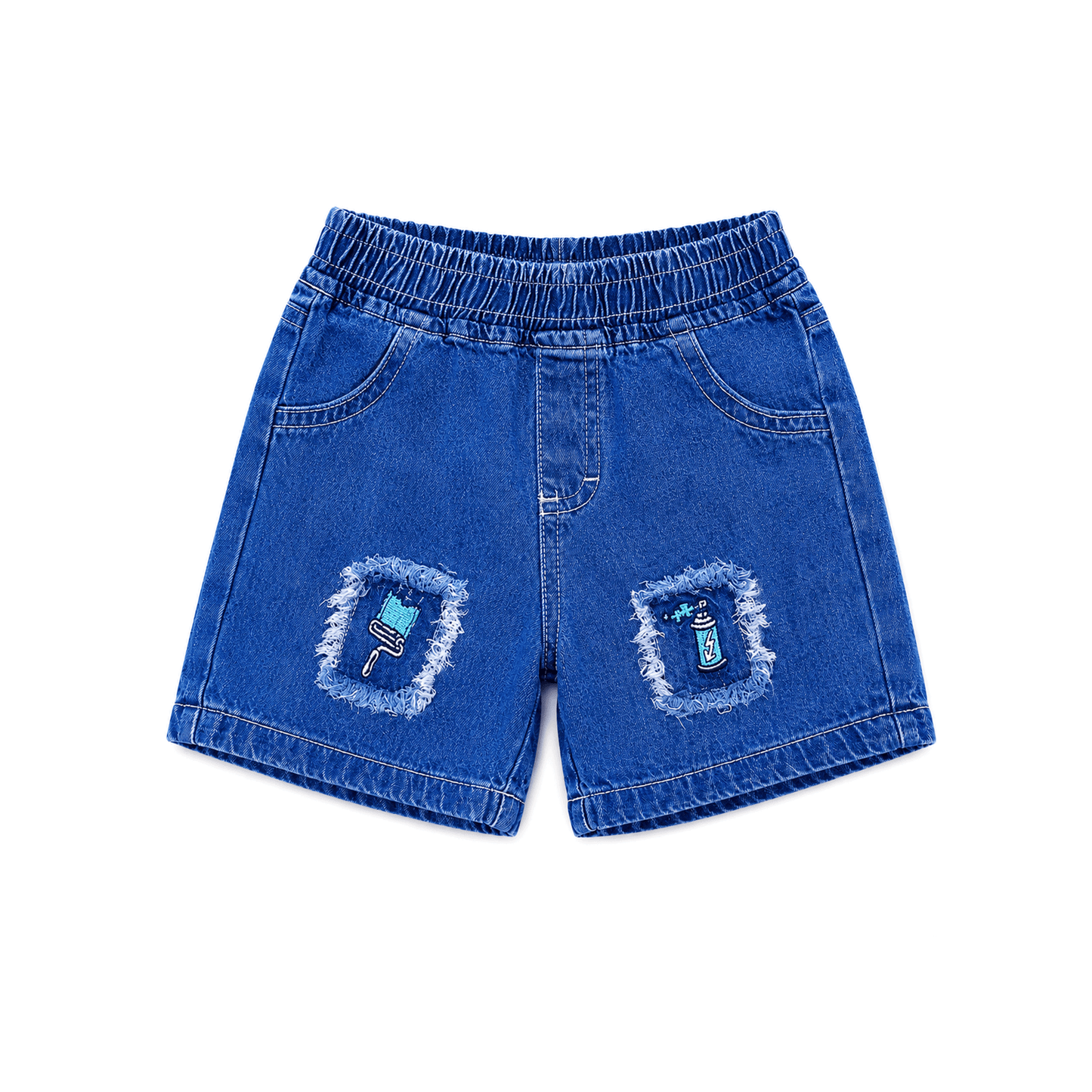 BERMUDA DENIM - BEBÉ NIÑO- COLECCIÓN VIBRAS URBANAS