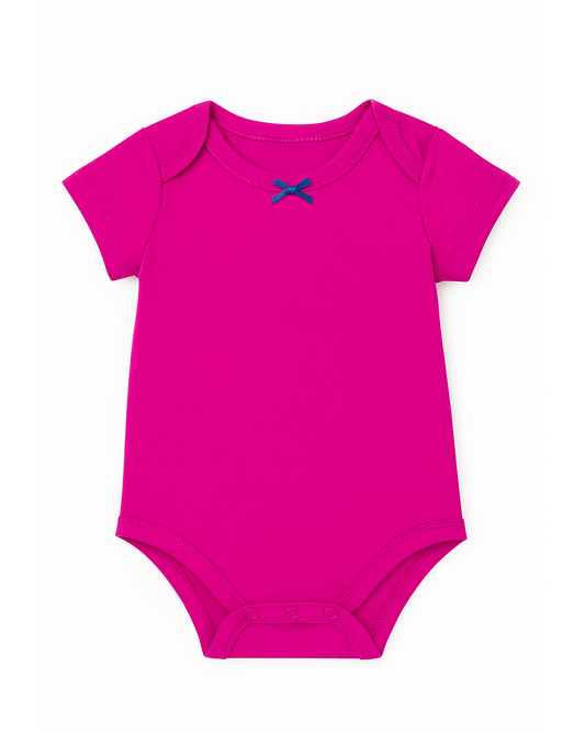 Body para bebe niña Fucsia