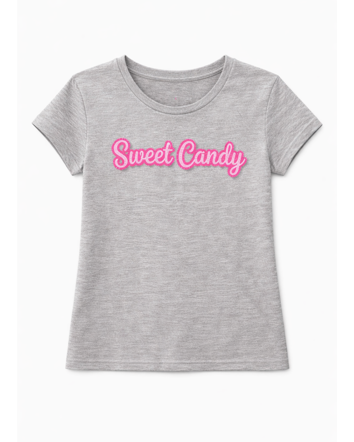 Blusa basica para niña Gris
