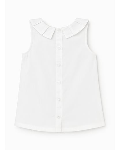 BLUSA MANGA SISA BLANCO