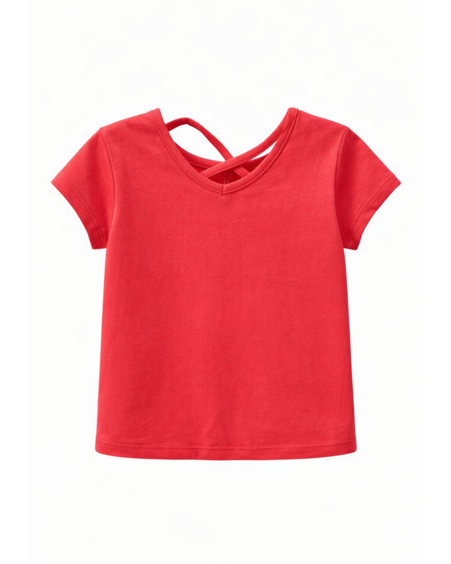 Camiseta Infantil Roja Surf Girl
