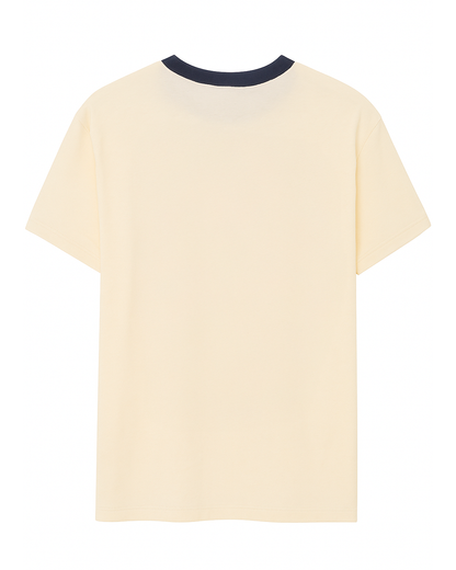 Camiseta Infantil Beige con Estampado “Wild Spirit”
