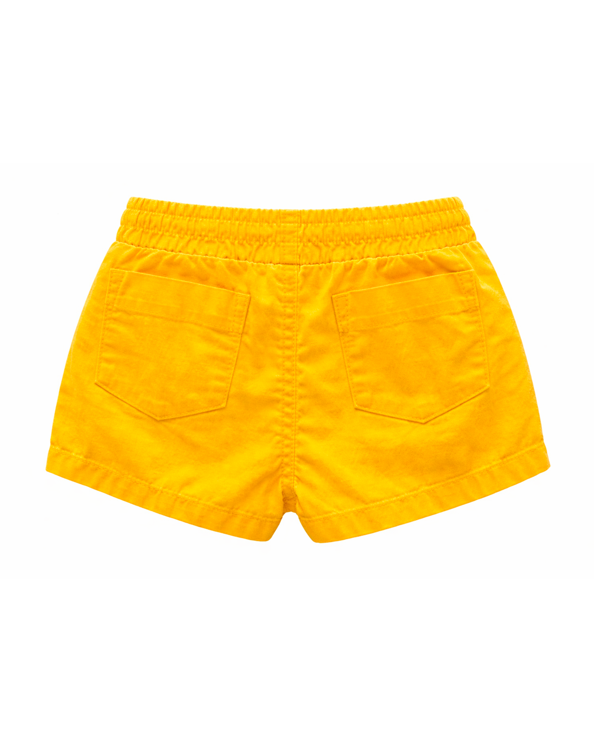 Short Niña Cordón Ajustable Amarillo