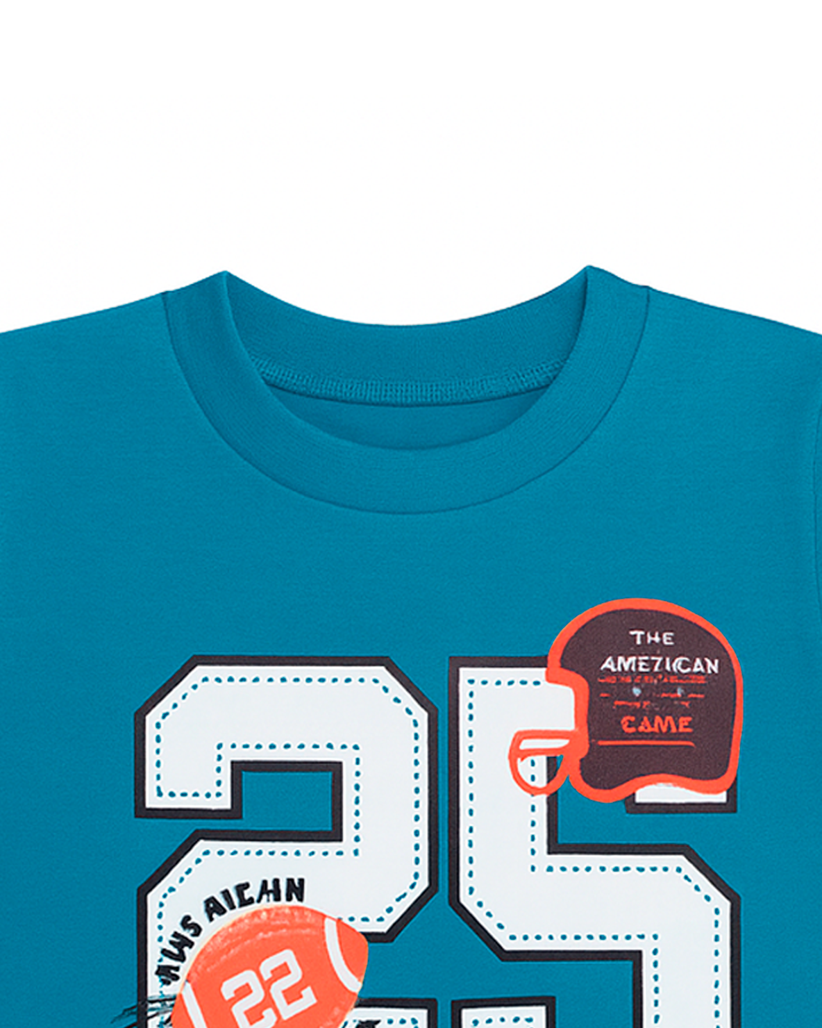Camiseta básica para recien nacido niño Turquesa
