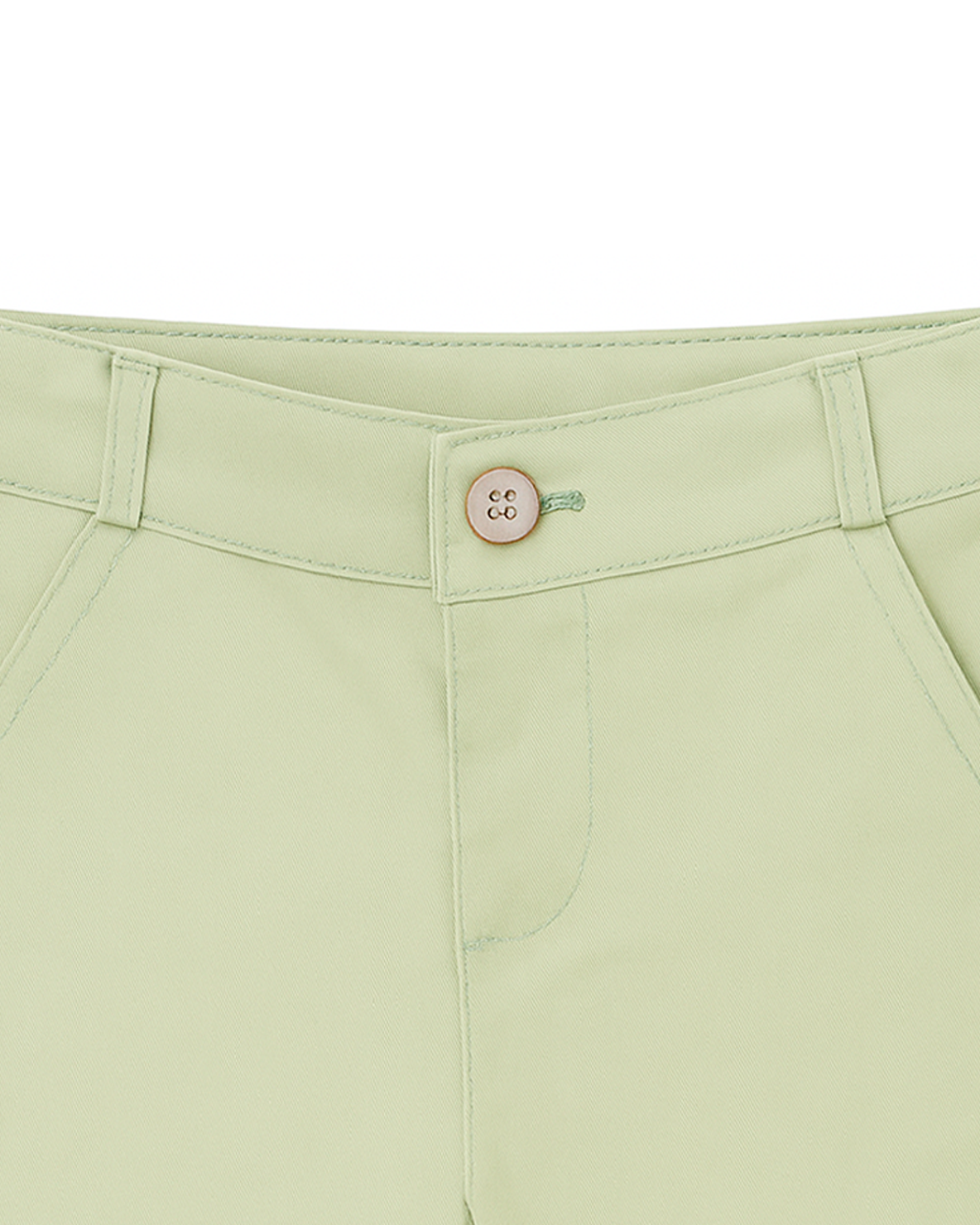 Bermuda Infantil Verde Claro “Baby Cowboy”