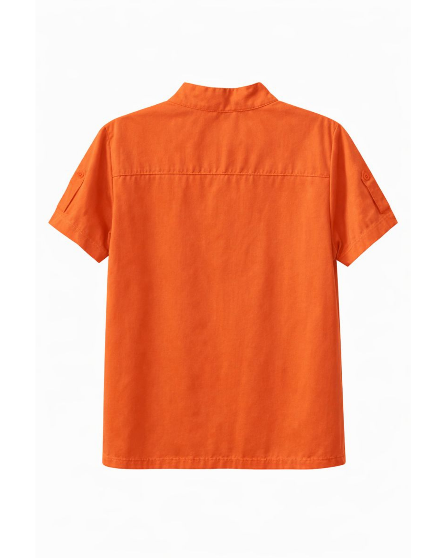 Camisa Infantil Naranja Tipo Mao