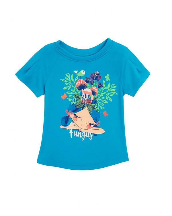 BLUSA MANGA CORTA NIÑA PARAISO