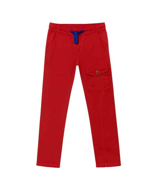 Pantalón Niño Casual Rojo