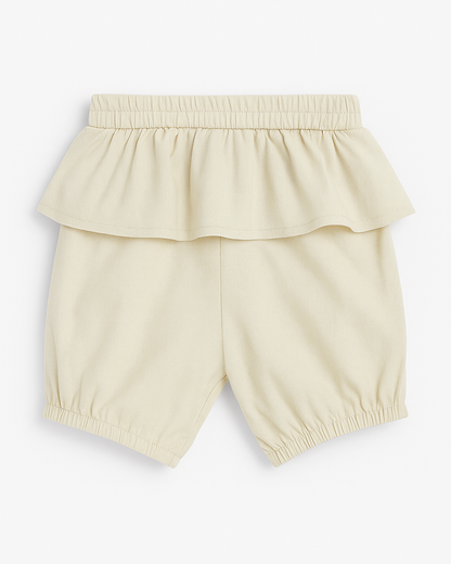 Short para bebe niña arandela