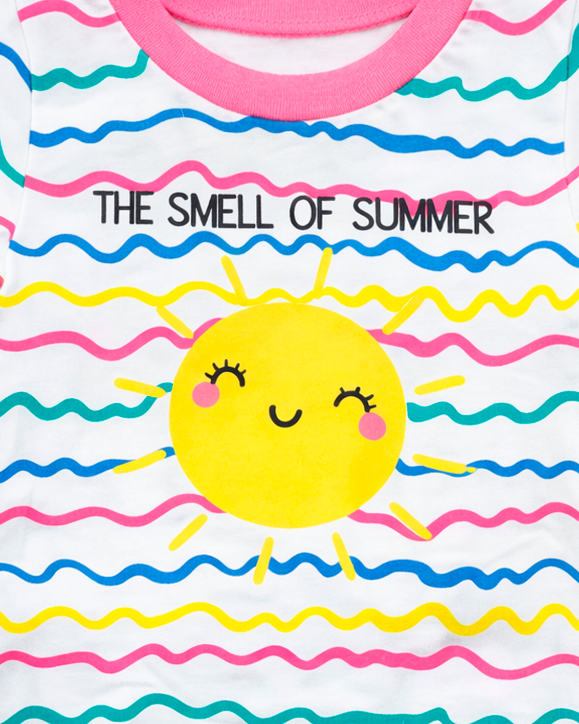 Camiseta Infantil Estampada Sol “The Smell of Summer”