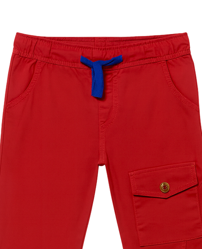 Pantalón Niño Casual Rojo