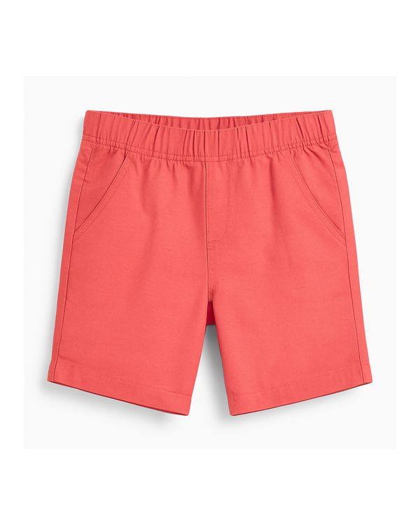 Short coral básico con bolsillos funcionales