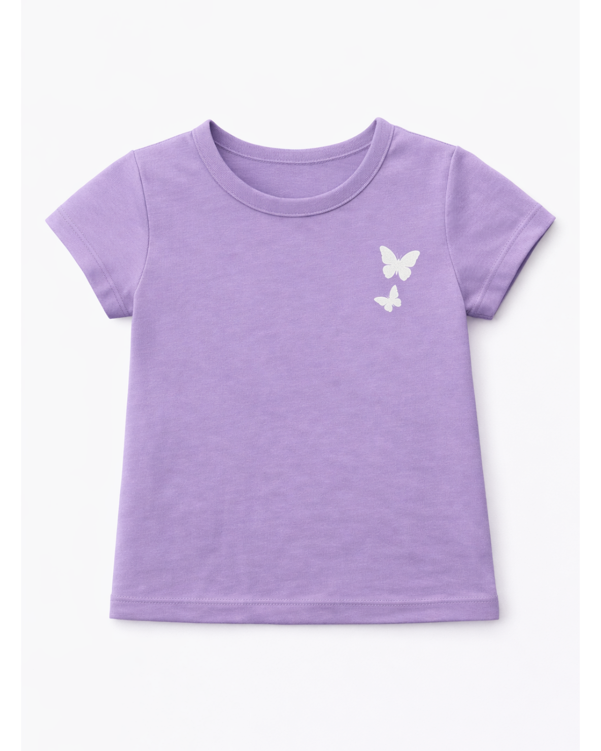 Blusa básica para recien nacida niña Morada