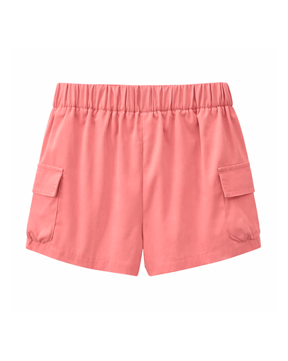 Short Niña Cargo Rosado