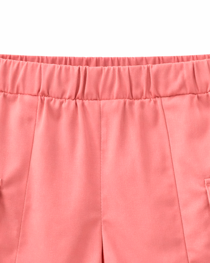 Short Niña Cargo Rosado