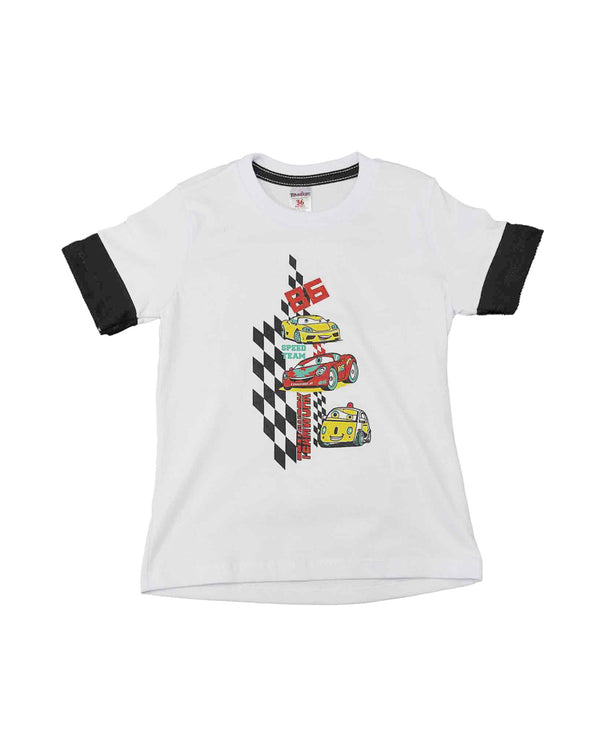 Camiseta para recien nacido niño Blanco