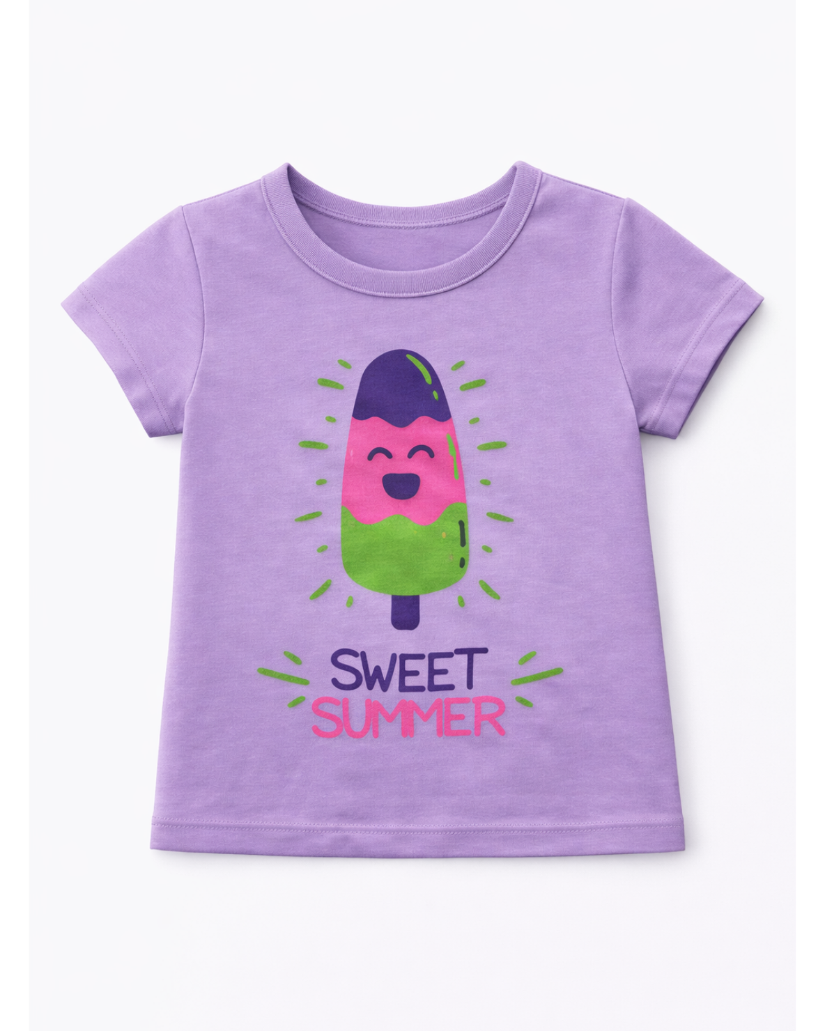 Blusa básica para recien nacida niña Morada