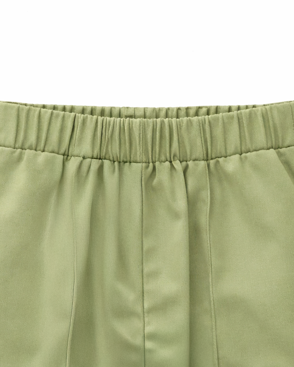 Short Niña Verde Militar Bordado