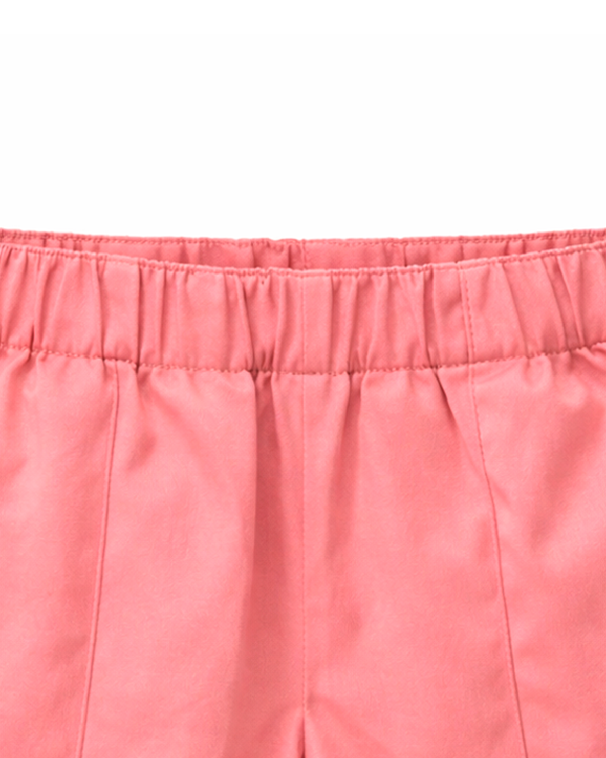 Short Niña Rosa Básico Bordado