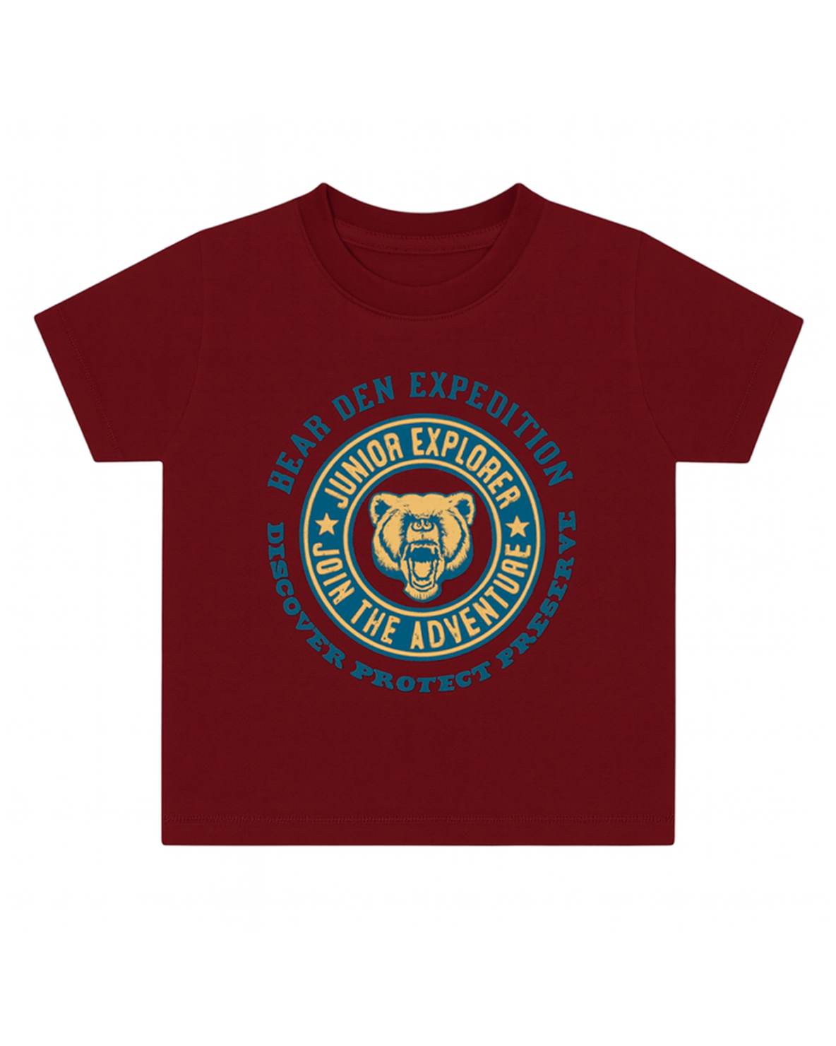 Camiseta basica para niño Multicolor