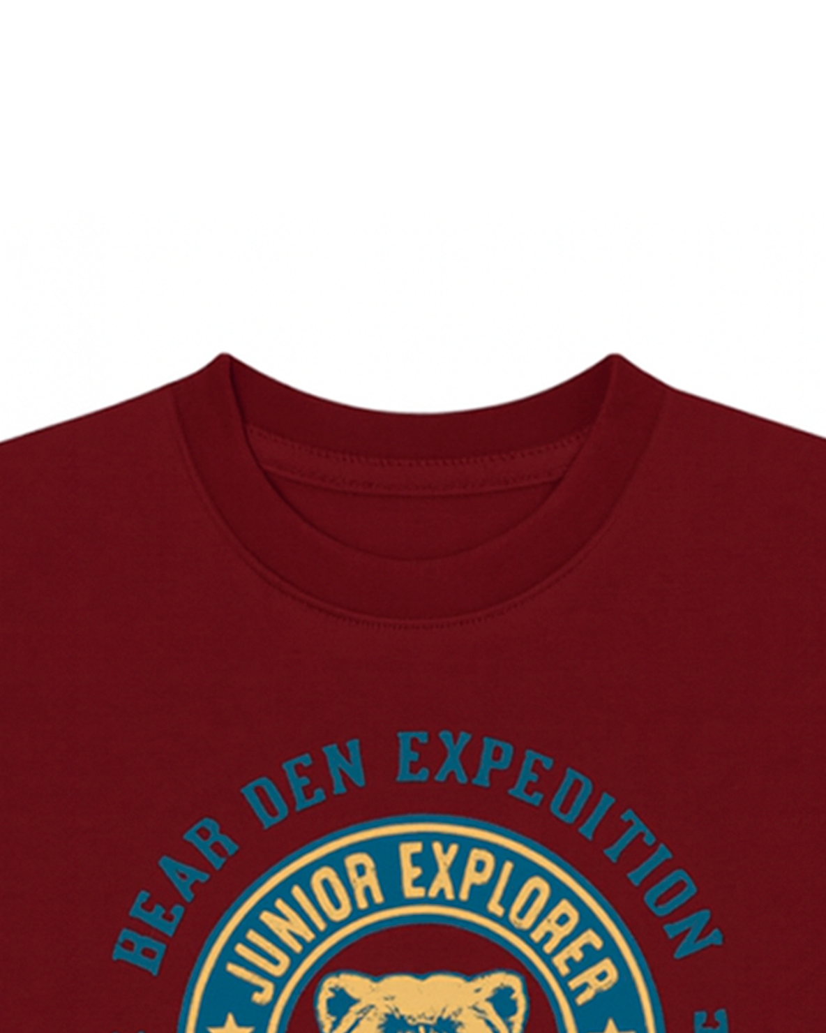 Camiseta basica para niño Multicolor