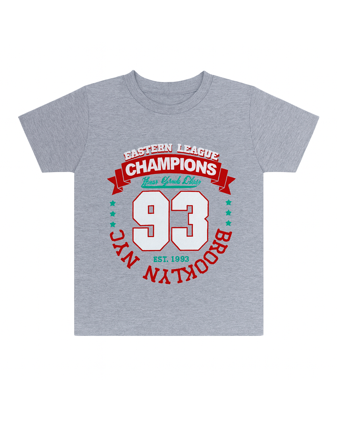 Camiseta basica para niño Multicolor