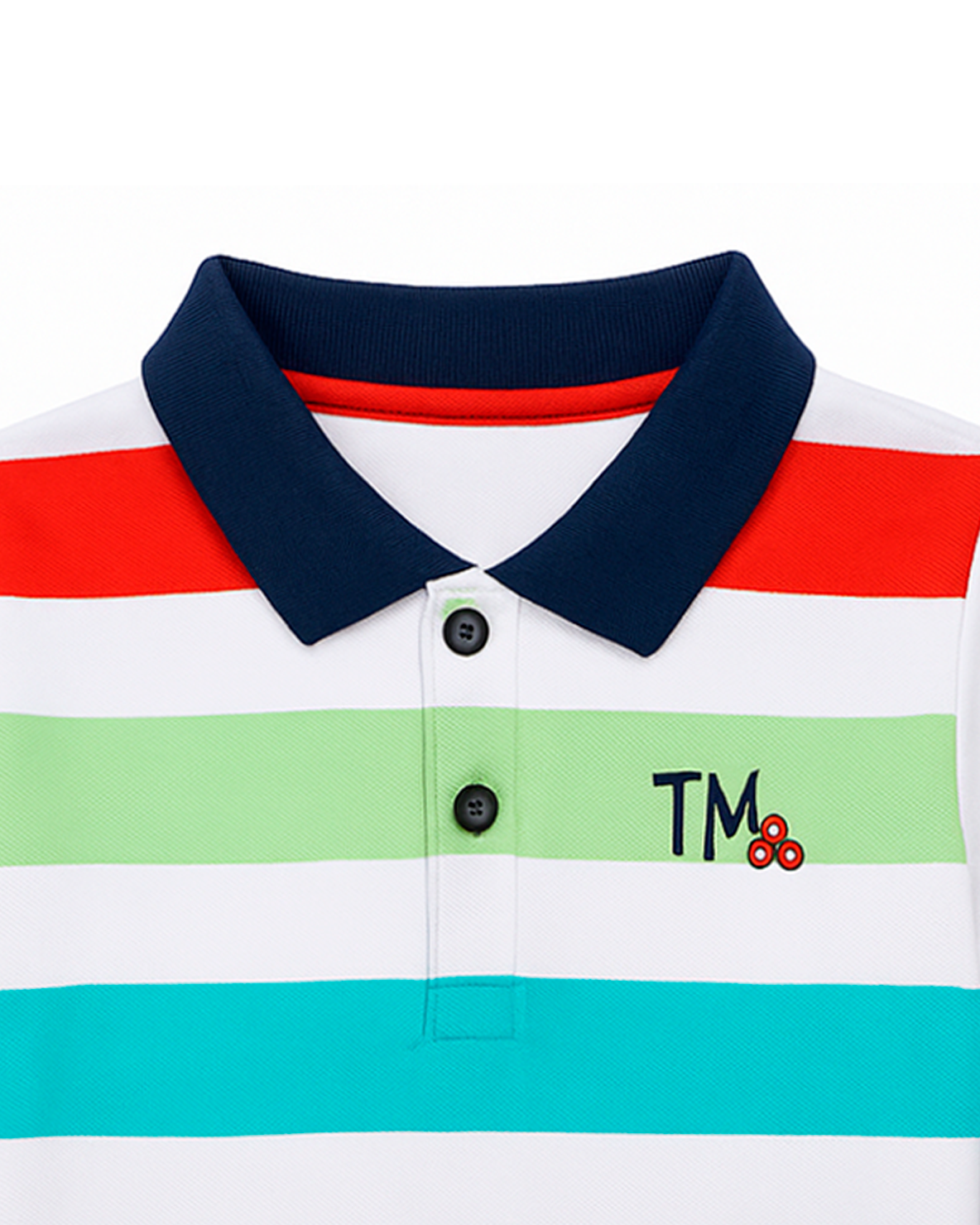 Polo Infantil a Rayas Multicolor “TM”