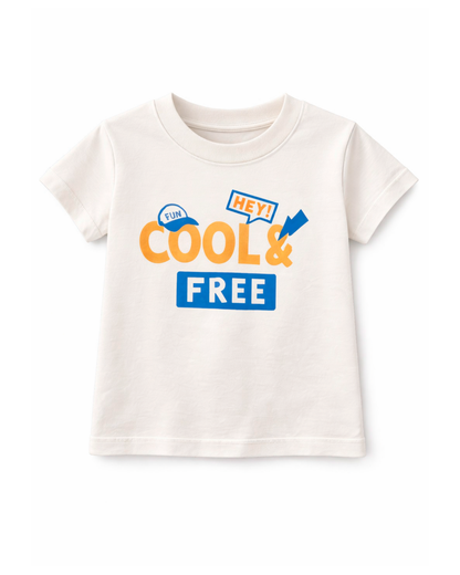 Camiseta básica para recien nacido niño crudo