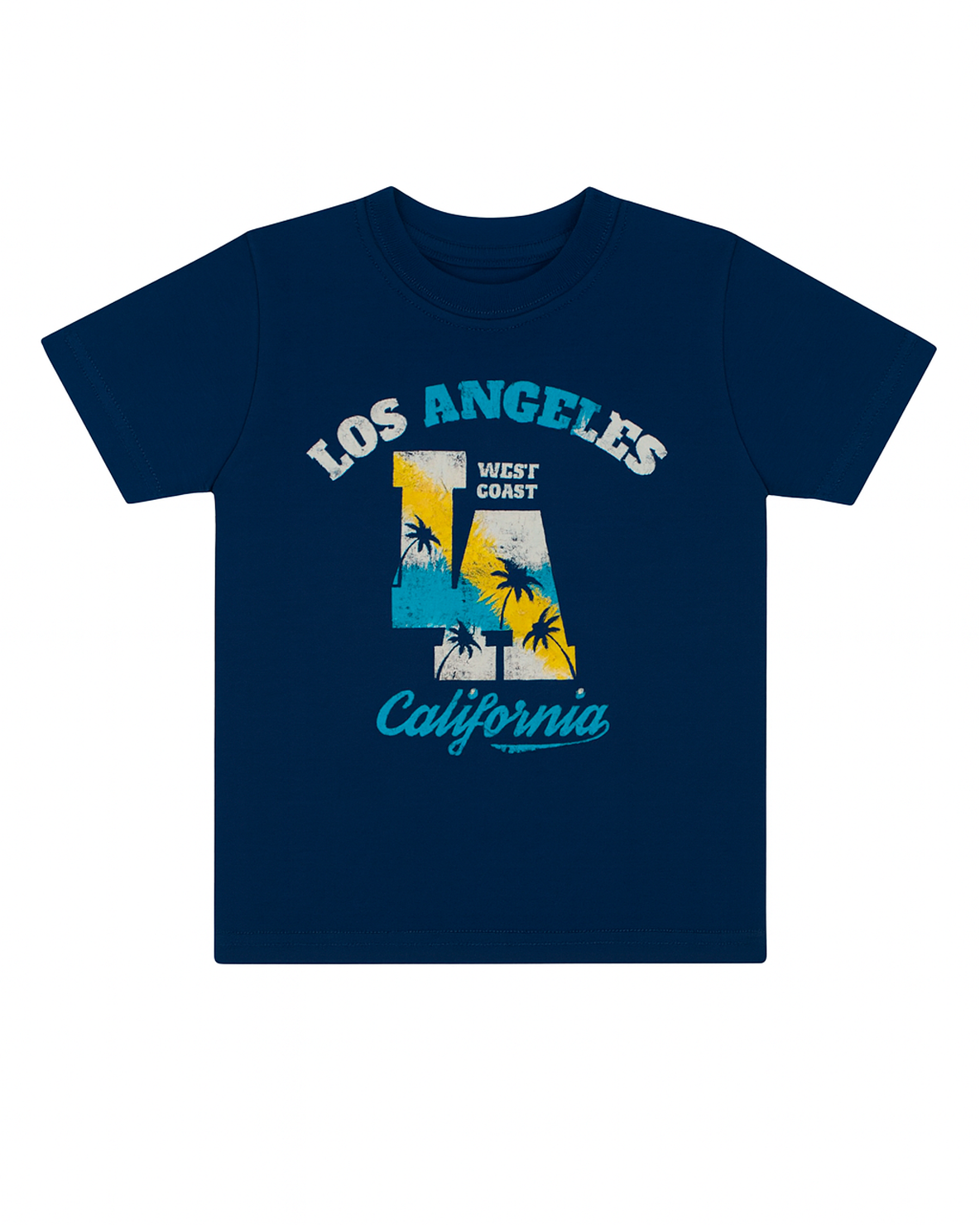 Camiseta basica para niño Multicolor