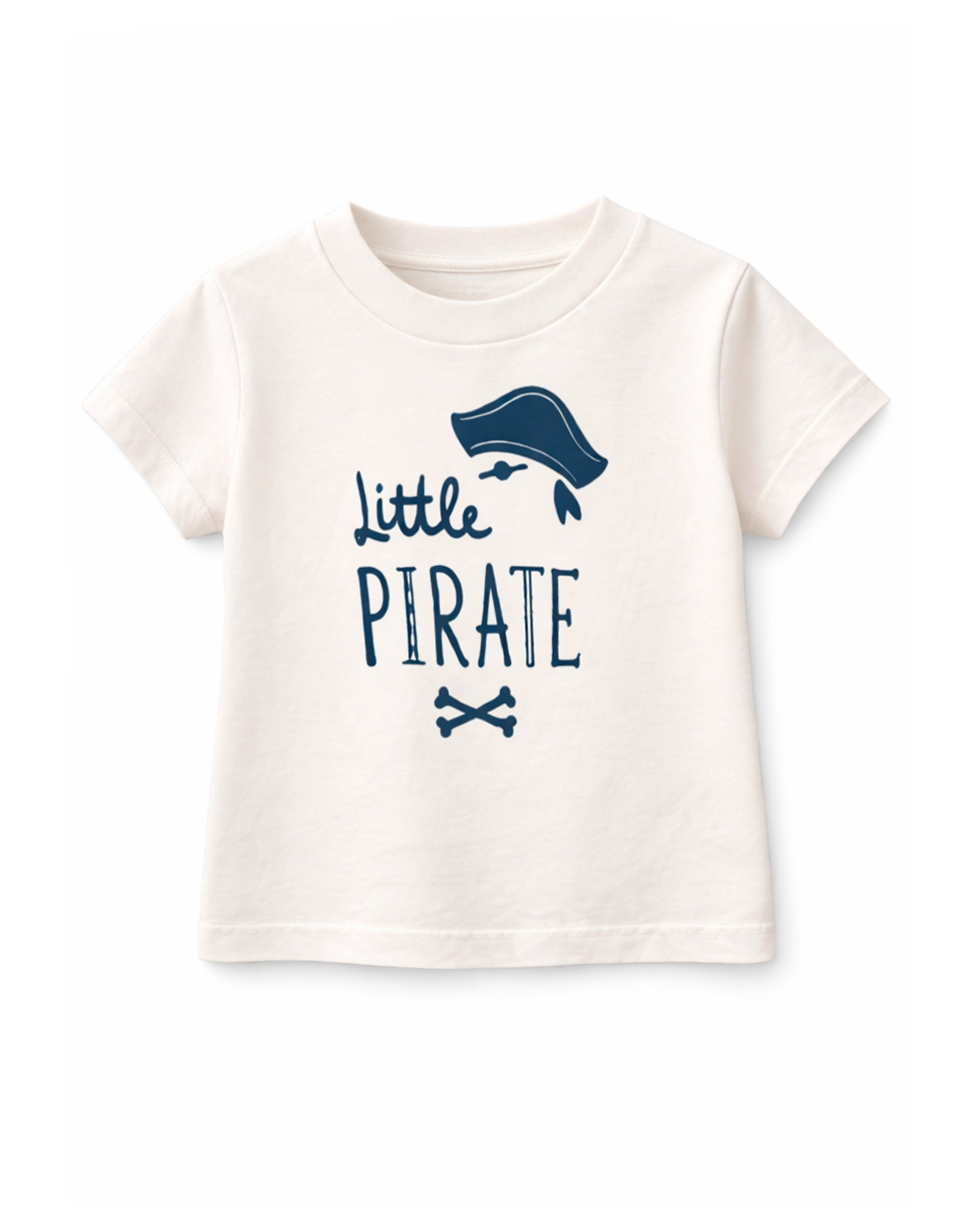 Camiseta básica para recien nacido niño crudo
