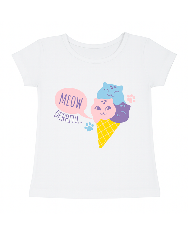 Blusa básica para recien nacida niña Blanca