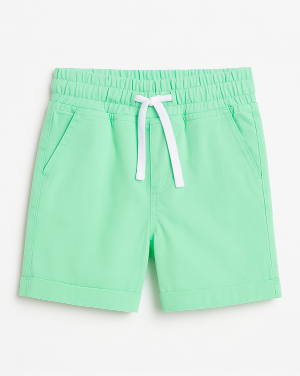 Bermuda para bebe niño pistacho