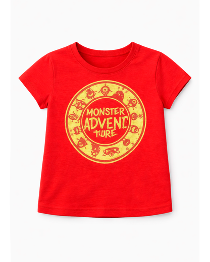 Blusa básica para recien nacida niña Rojo