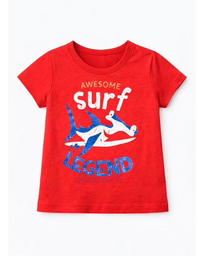 Blusa básica para recien nacida niña Rojo