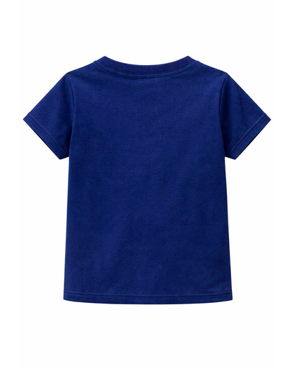 Camiseta Tricolor Azul, Blanco y Rojo