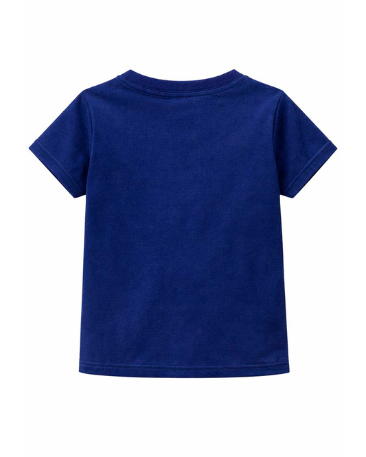 Camiseta Tricolor Azul, Blanco y Rojo