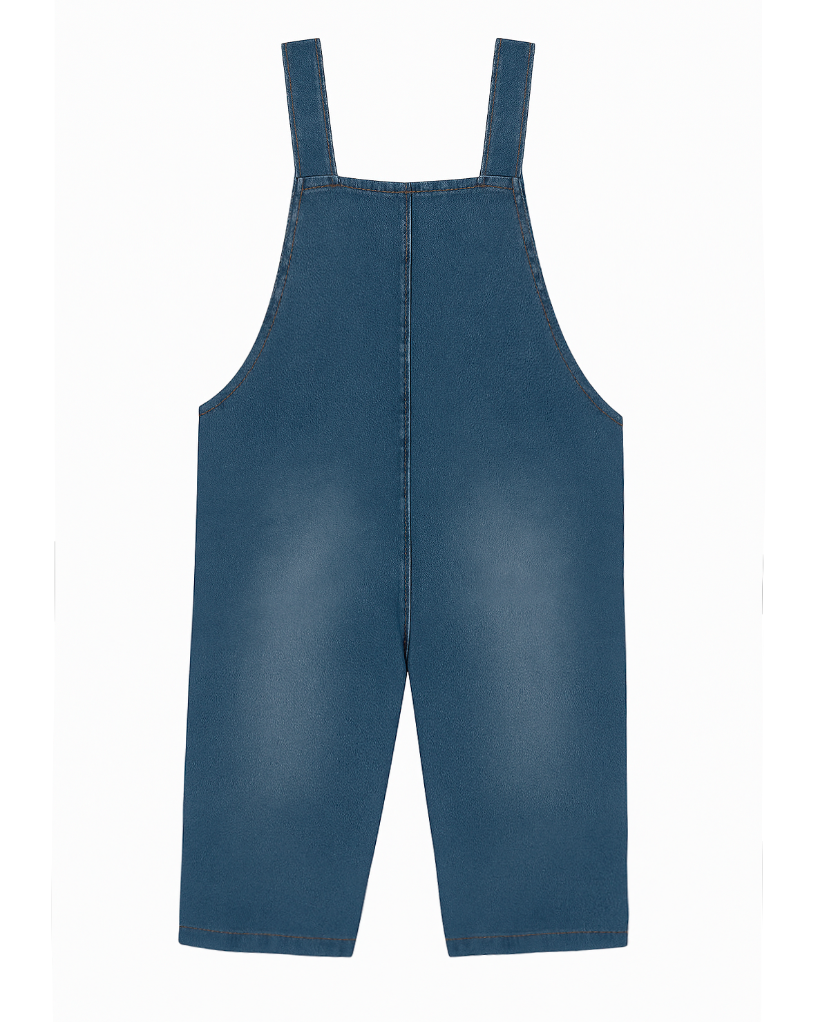 Overol Infantil en Denim Azul Medio