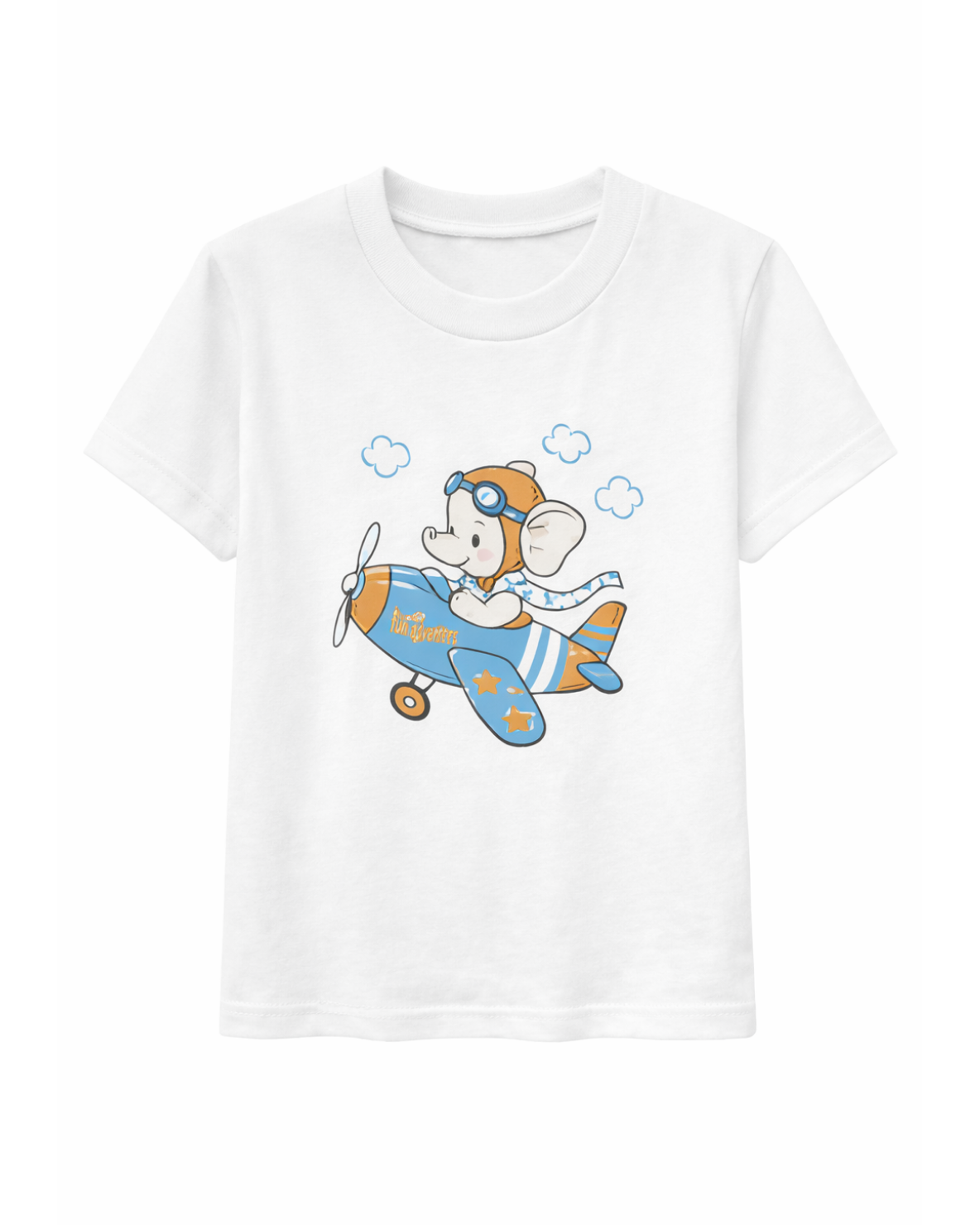 Camiseta básica para recien nacido niño Blanco