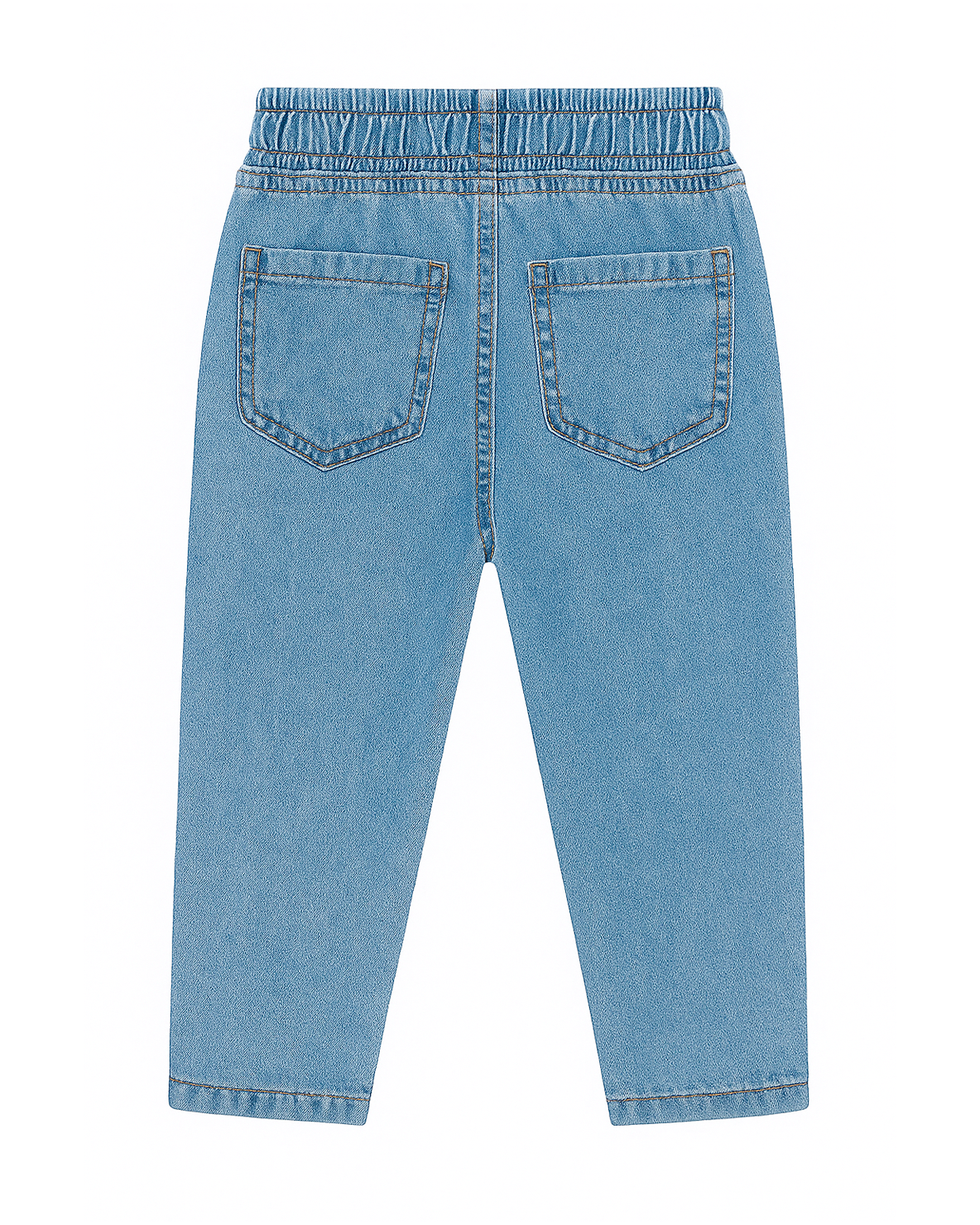 Jean Infantil Claro con Cordón Blanco