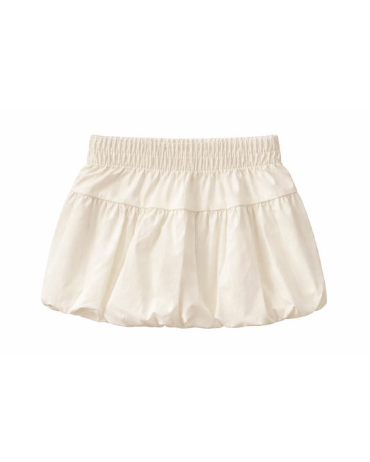 Falda Niña Tipo Globo Beige